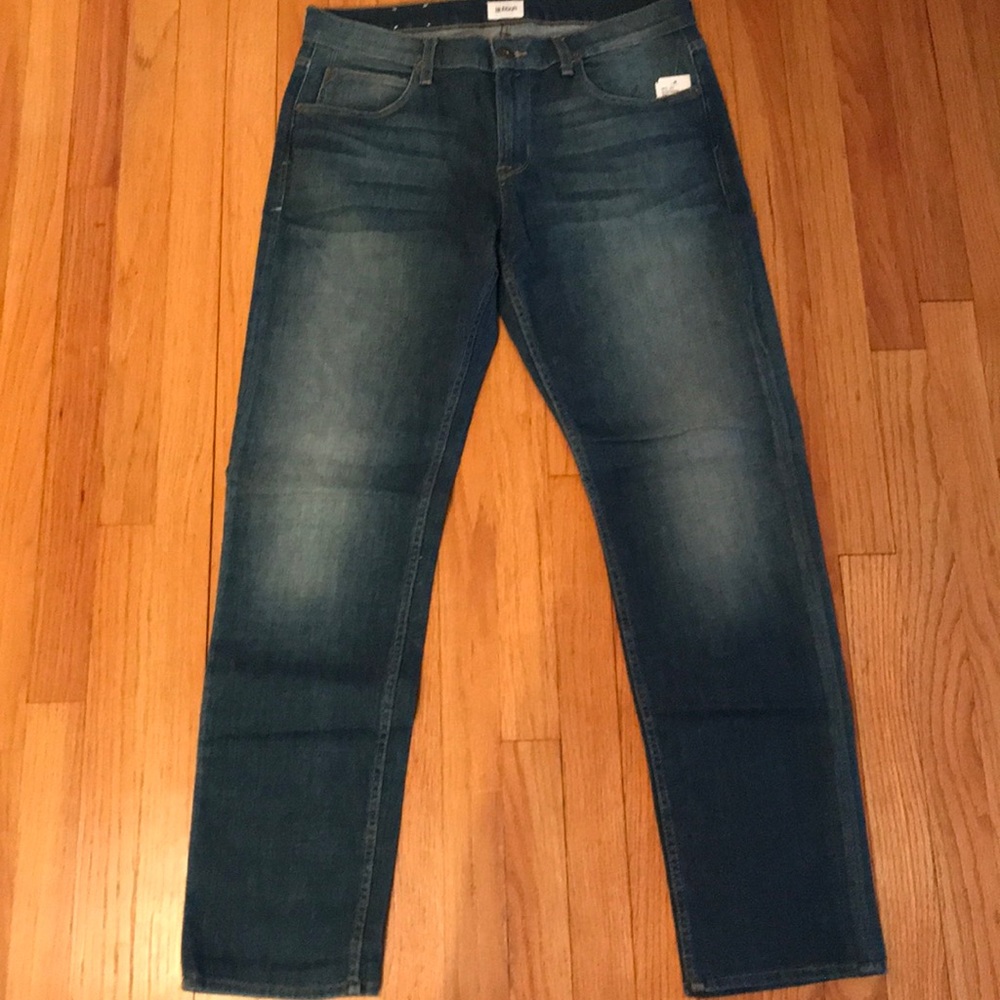 NWT Hudson Blake Slim Straight Denim, 34/32 - Picture 2 of 8